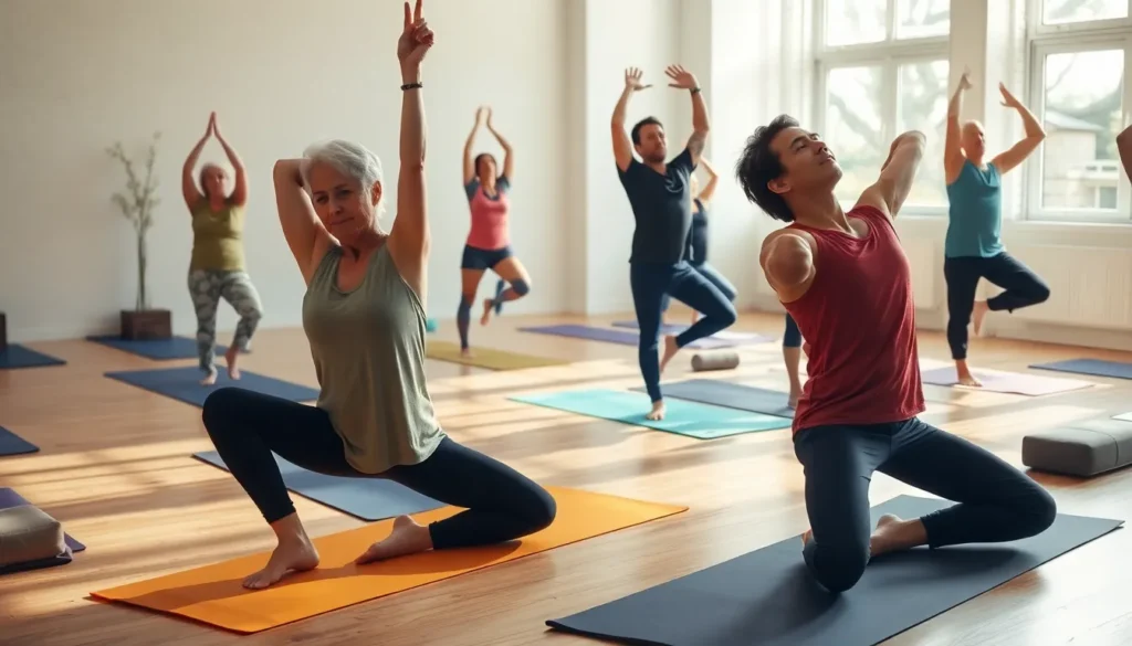 Yoga classes